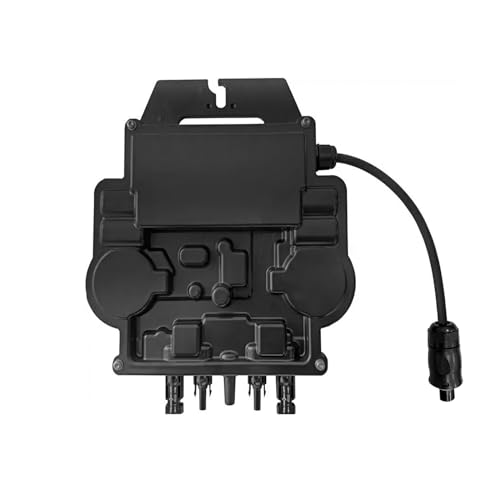 APsystems Mikrowechselrichter mit WLAN & Bluetooth, PV VDE Zertifiziert, Plug & Play Wechselrichter ideal für Balkonkraftwerk (EZ1-M 800W mit Anschlusskabel 0% MwSt)