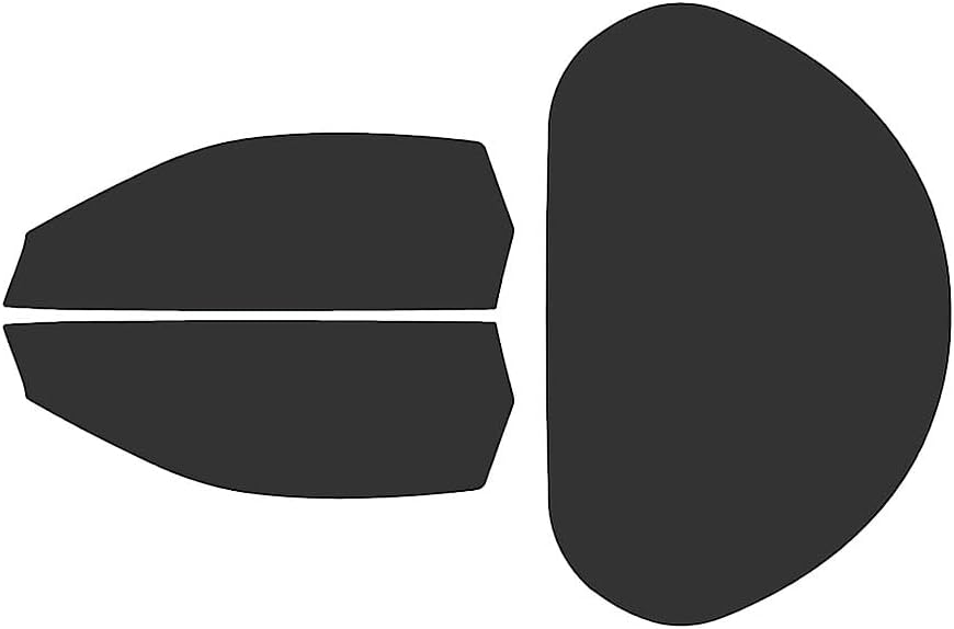Rvinyl Window Tint Kit Compatible with Chevrolet Camaro 1993-2002 Coupe - Black 20% - Single Ply No Bubble Film - Do it Yourself Vehicle Complete Precut Kit