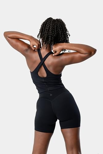 Kamo Fitness Serenity Shorts High Waisted 6" Inseam No Front Seam Thigh Friendly V Booty Seam Women's Biker Shorts2