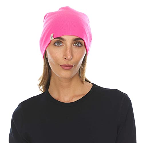Image of 100% Merino Wool Cuff Beanie - Warm Winter Hat - Novelty Beanie - Toque