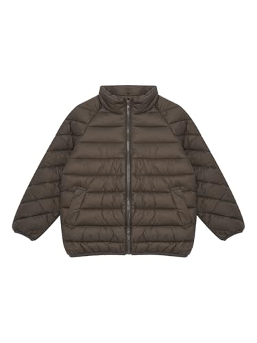 Image of Oyolan Kids Girls Boys Warm Winter Coat Windproof Puffer Jacket Lightweight Packable Down Coat Outerwear