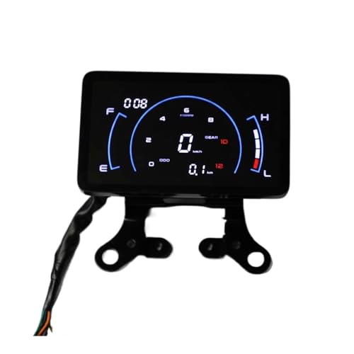 Compteur de vitesse moto GL150 YBR125 à double odomètre et tachymètre de précision