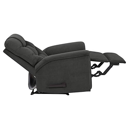 Domesis Wall Hugger - Microfiber Recliner Chair, Gray #TOP1