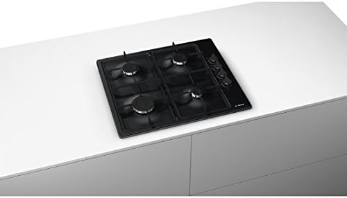 Bosch PBP6B6B60 Gas hob, 60 cm, Black, Serie 2, Built in