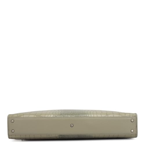 Image of Da Milano Leather Laptop Bag - Fits Upto 15 inch Laptop (SL-10051M-B)