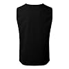 Generisch Vest Men's Tank Tops Sleeveless Tank Top for Men with V-Neck for Casual Summer Wear, black, XXL #3