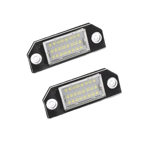 Luces matrícula coche LED con números blancos de alta visibilidad para Ford C-MAX
