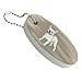 GRAPHICS & MORE French Bulldog Smiling Pet Dog Floating Keychain Oval Foam Fishing Boat Buoy Key Float