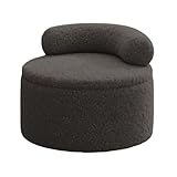 Genérico Pufs y taburetes de pie para el salón – Banco de tejido con almacenamiento | Reposapiés pequeño con entrada salón sofá dormitorio