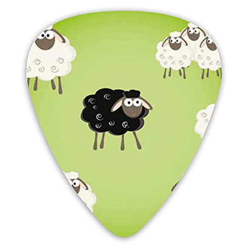 Médiators pour guitare Black Sheep Family Animal Premium Picks Sampler 12 Packs – Variety Guitar Picks Plectrums - Les Beatles, Paul McCartney, John Lennon, RIngo Starr, George Harrison Médiators pour guitare Black Sheep Family Animal Premium Picks Sampler 12 Packs - Variety Guitar Picks Plectrums