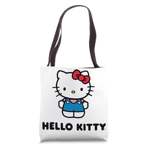 Bolso Tote Hello Kitty con diseño frontal y trasero miniatura 1