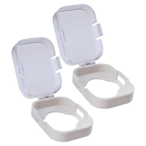 Protectores de manija de puerta seguros para niños - Protector de manija de seguridad para bebés, seguridad reutilizable para armarios 2 piezas Protección del hogar Cajones de refrigerador para niños