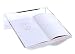 Playlearn Acrylic Ergonomic Writing Slope, Fully Transparent, Extra Wide for Better Writing Posture, 20 Degree Angle, Anti Slip with Pen Holder - Educational & SEN Resource - (Clear)
