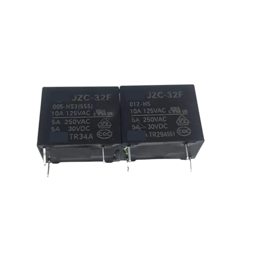 Relais DIP4 HF32F JZC-32F 005 009 012 024 HS3 5A broches