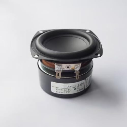 1PC NEW 3 Inch 4Ω 25W HI-FI Bass Audio Speaker (Stereo Woofer Loudspeaker)