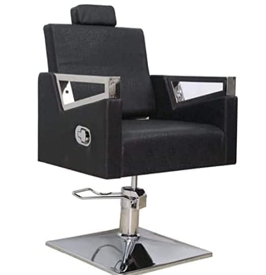 Salon Chair Gas Hydraulic Cylinder Shoker Replacement Part|Salon/Parlour Chair Part Smart Key Box (Furniture Parts, Iron), Black