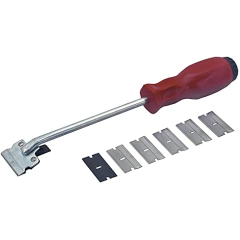 Lisle 52000 Razor Blade Scraper,Red Cover