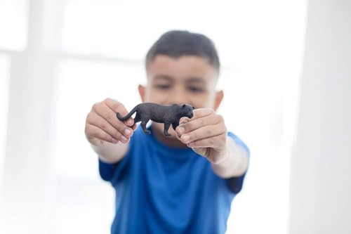 Image of Black Panther Toys for Boys, Black Panther Toy, Animal Toys for Kids Realistic Black Panther Animal Model Jungle Safari Learning and Imaginative Play