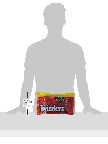 Twizzlers Licorice Candy, Strawberry, 2 Pound (Pack Of 6) #TOP5