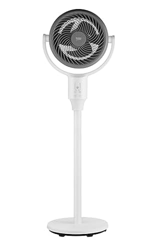 Beko EFS7000CW wentylator stojący 2 w 1, 30 W, 4 prędkości, regulacja wysokości i nachylenia, biały, 35 x 30 x 108 cm