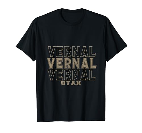 Vernal Utah vintage Camiseta