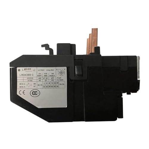 Relais de surcharge thermique LRD4365 pour protection de moteur triphasé 80 à 104 A