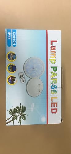 Monsing Swimming Pool Lights PAR56 40W 12V LED Pool Lighting Submersible Replacement 300W Halogen Spotlight - Image 4