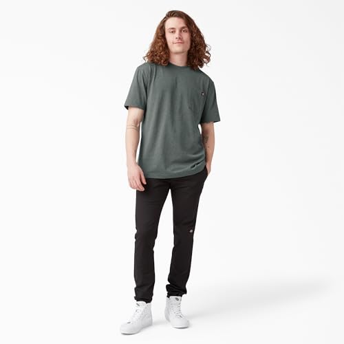 Image of Dickies Men's Heavyweight Heathered Short Sleeve Pocket T-Shirt