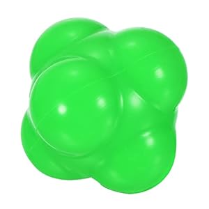 PATIKIL Balles Réaction Rebondissantes, Coordination Formation Balles Agilité Entraîneur Silicone pour Réflexe Vitesse, Vert