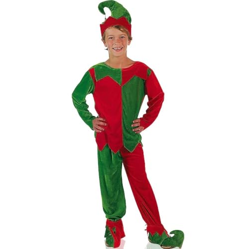 Fun Express - Child Elf Large/Xlarge Size for Christmas - Apparel Accessories - Kids Unisex Costumes - 5 Pieces