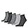 PUMA Unisex Plain Quarter, Anthraci/l Mel Grey/m Mel Grey-New, 39/42 (5er Pack)