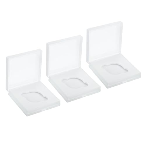 Étui de filtre 43 mm PATIKIL contre la poussière lot de 3 boîtes de rangement