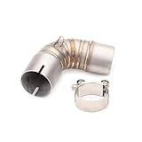 Pot d'échappement Silencieux D'échappement pour Moto pour CB1000R, Tube Intermédiaire, pour Modèles pour 1000R 2009-2016, Accessoires