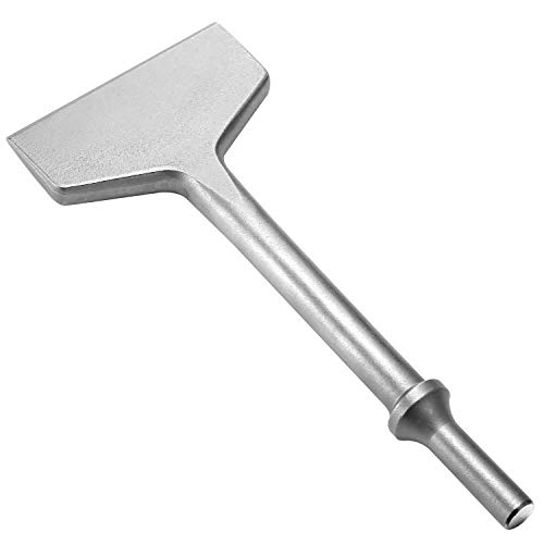 Svarog 3-inch Wide Floor Tile Thinset Removal Chisel Bit, 0.401 Inch Shank for Air Hammer (3" x 7.5")