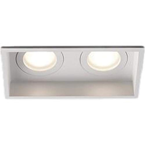 Faro Barcelona Spot Incasso Hyde 2 Luci IP44 Bianco - 3