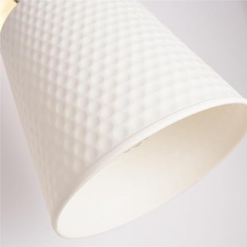 Applique céramique cannelée à angle réglable et interrupteur douille E27 - 7