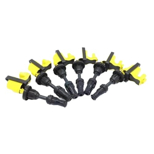 Ignition Coil Pack Compatible with 300ZX Z32 J30 Fairlady Z CZ32 GCZ32 VG30 VG30DETT Engines - Replaces 22433-30P00 22448-30P03 DIS-009 MCP-400(6PCS yellow)