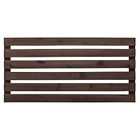 Amazon | タカショー ボーダーフェンス 120×60cm 天然木 ブラウン