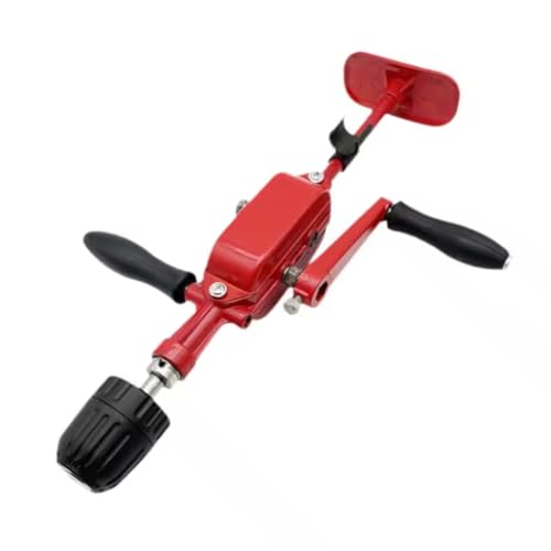 Kueohse Taladro de Manivela de Bricolaje, Velocidad Ajustable, Herramienta Manual Cómoda para Profesionales.