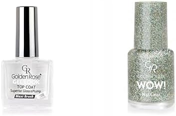 Golden Rose Gel Look Top Coat & Oje Seti