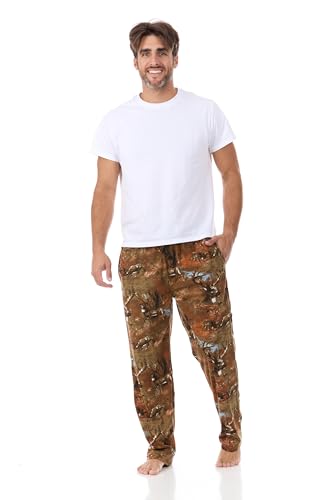 North 15 Mens Camouflage Super Soft Micro Fleece Lounge Pants
