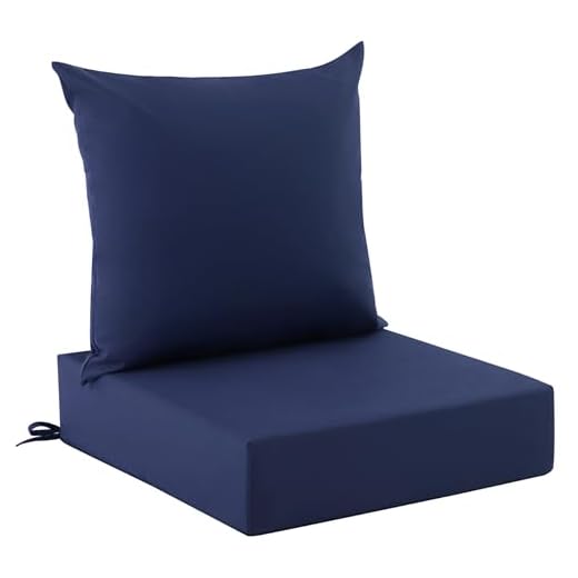 Zonamat Outdoor Seat Cushion Set for Comfort