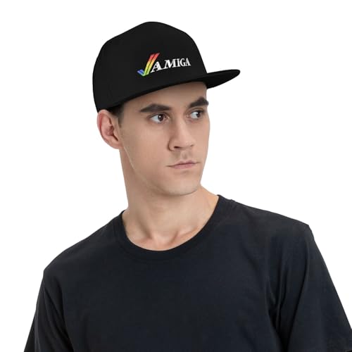 Generic - Funny Flat Bill Hat Commodore Amiga The Perfect Accessory for a Playful Style Add Some Fun