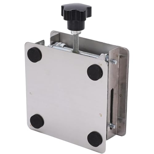 Mesa de elevación manual de acero inoxidable, soporte de gato de laboratorio ajustable, plataforma de tijera de 50 a 460 mm de altura, 5 a 25 kg de carga, 5 tamaños para coches de laboratorio y RC