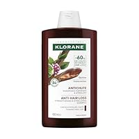 Klorane Hair Strengthening Shampoo with Quinine, Caffeine & Biotin for Thin & Thinning hair- Support healthy growth for stronger hair- 400 ml