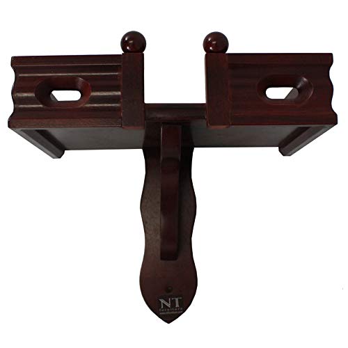 NT furniture Buddha Altar Shelf Stand Wooden Wall Rack Ming (8x12x11 inches, Cherry)