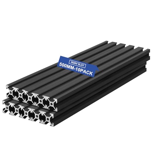 V Slot 2020 Aluminum Extrusion 500mm 2.0cm x 2.0cm SeekLiny
