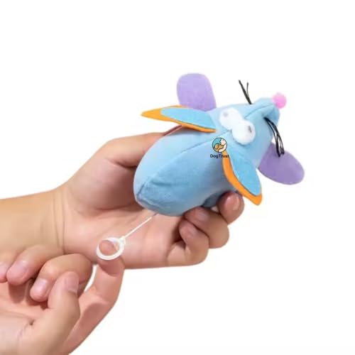 Image of Dog Trust Furry Cat Toy Mice | Interactive Mini Mouse Toys with Feather Tail for Kittens and Indoor Cats | Colorful Soft Fur Mice for Active Play & Hunting Fun