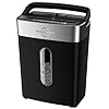 BONSEN Shredder for Home Office, 4 Gallons 8-Sheet Cross Cut Credit Card Shredder, Small Paper Shredder for Home Use, High Security Level P-4, ETL Certification (S3101)