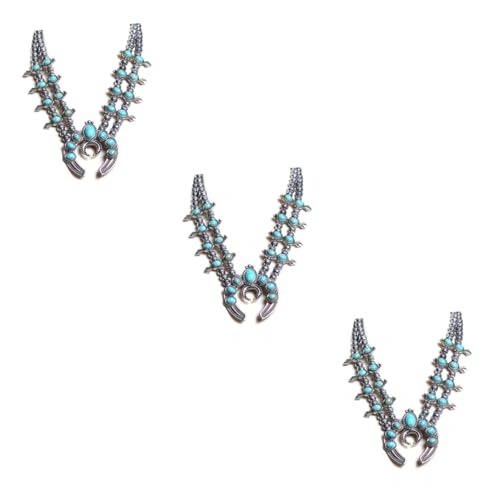 Collier perles turquoise en lot de 3 : le cadeau idéal en pierres précieuses pour homme